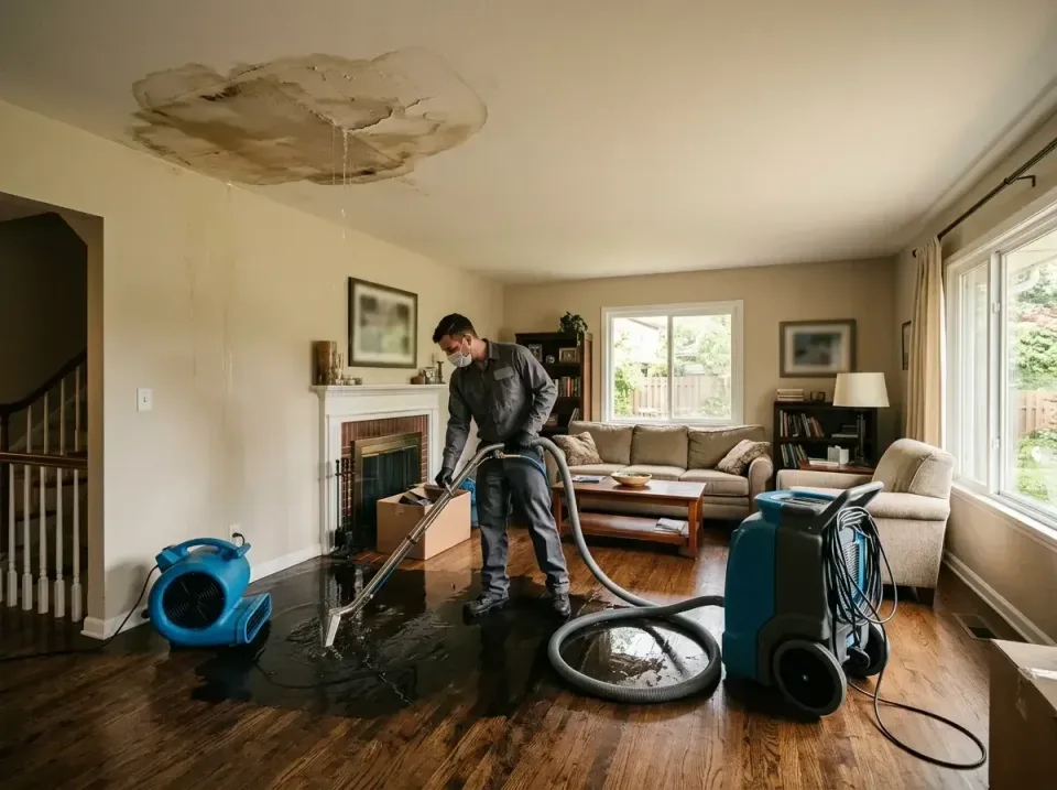 attic-pipe-burst-ceiling-drip-008 — frequently asked questions, Water Damage Restoration & Carpet Care in Sunland Park, NM